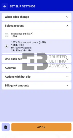Paripesa Betting With Bonus Balance NG