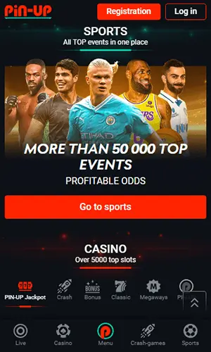 Pin-up.bet mobile screenshot