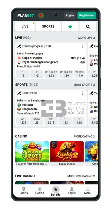PlanBet App