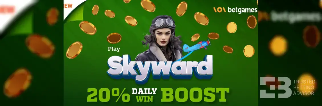 Skyward Daily Boost Bonus Playa bets