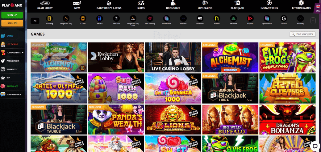 Playmo Casino Games