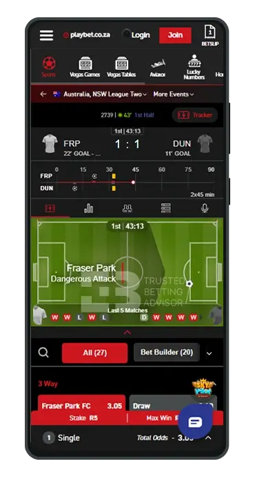 Playbet App Android Live Betting