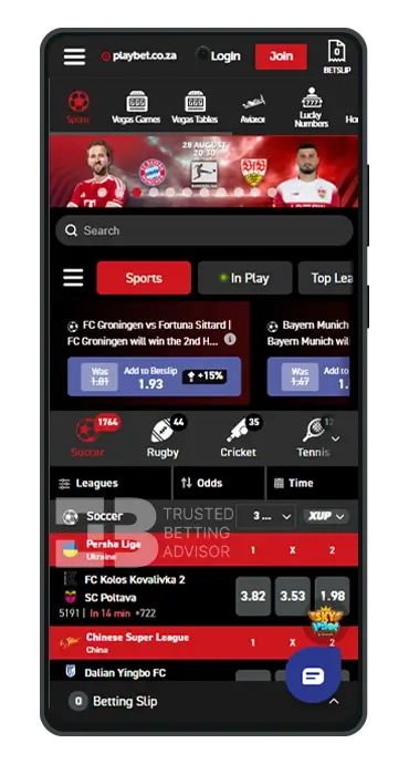 Playbet App Android Sports Betting