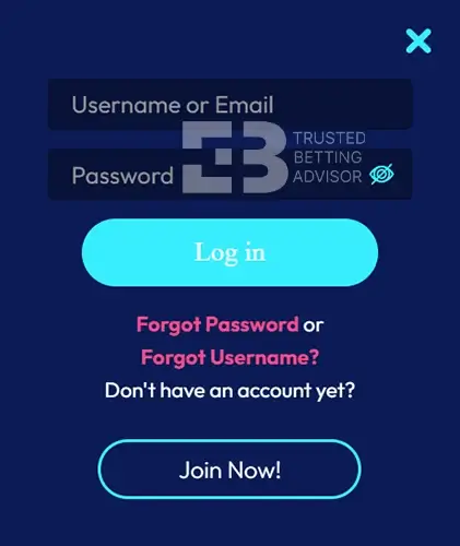 PlayTSOGO Login Form
