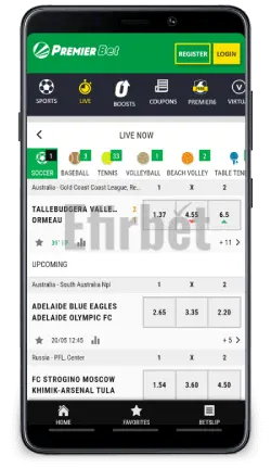 premierbet android app live betting