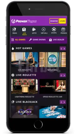 premierbet ios app live casino games