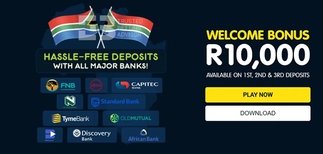 Punt Casino South Africa Welcome Bonus