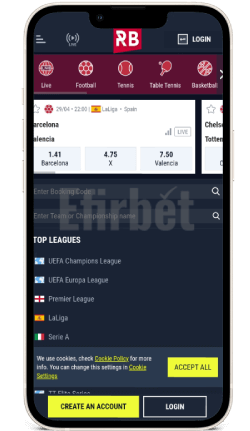 Rabona Mobile App Sports Betting