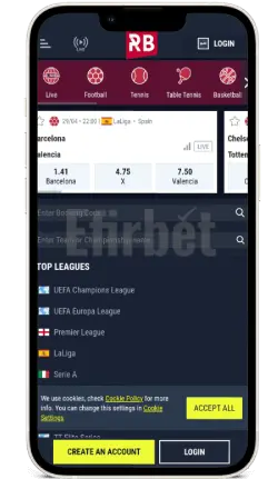 Rabona Mobile App Sports Betting