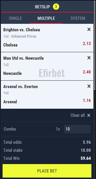 Rabona sports betslip