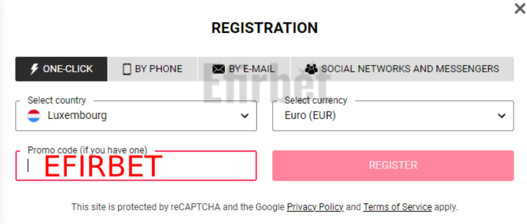 registration form of doublebet