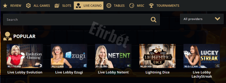 RioBet live casino