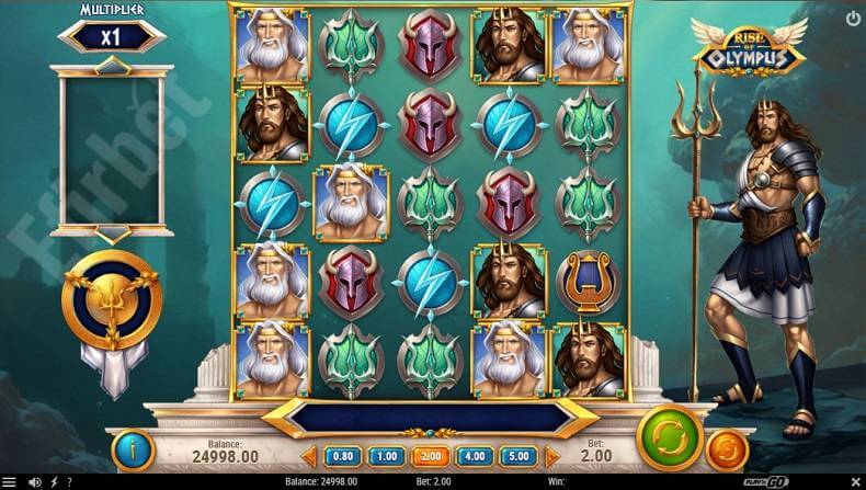 Rise of Olympus Online slot game