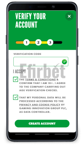 Phone verification of Rizk mobile registration