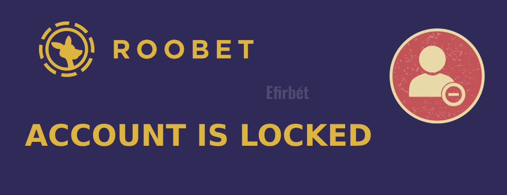 Roobet account locked