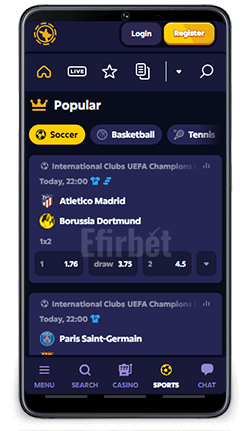 Roobet Android App Sportsbook