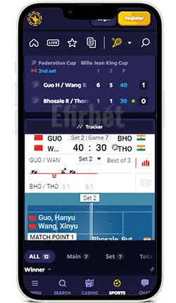 Roobet iOS Live Betting