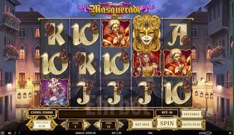 Royal Masquerade Online slot game