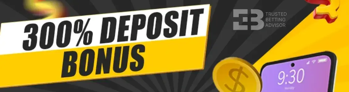 Satbet 300% Deposit Bonus
