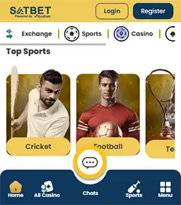 Satbet Mobile Screenshot