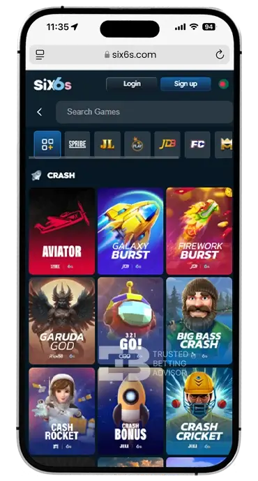 Six6s App Crash Games iOS
