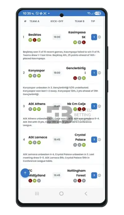 Soccer 10 today fixtures