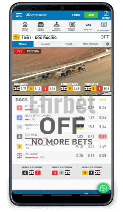 Soccershop App Android Greyhounds Racing