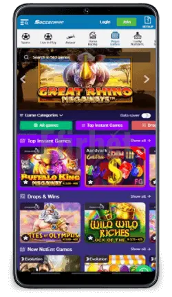 Soccershop App Casino Games
