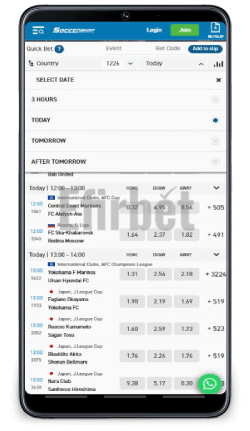 Soccershop Huawei App Sports Betting