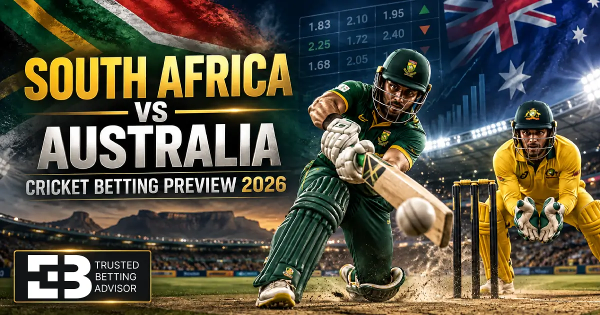South Africa vs Australia Cricket Betting Preview 2026: Odds, Predictions and Key Players