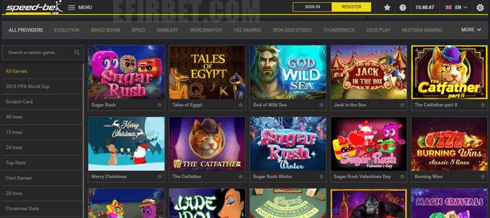 speed-bet casino games