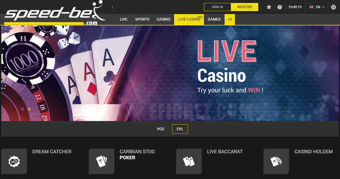 speed-bet live casino