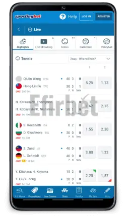 Sportingbet App Android Live Betting