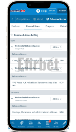 Sportingbet Mobile App for iOS