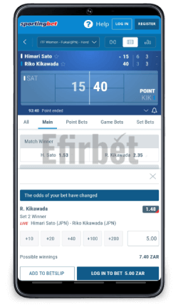Sportingbet Mobile App Live Betting