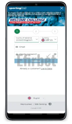 Sportingbet Mobile App Registration