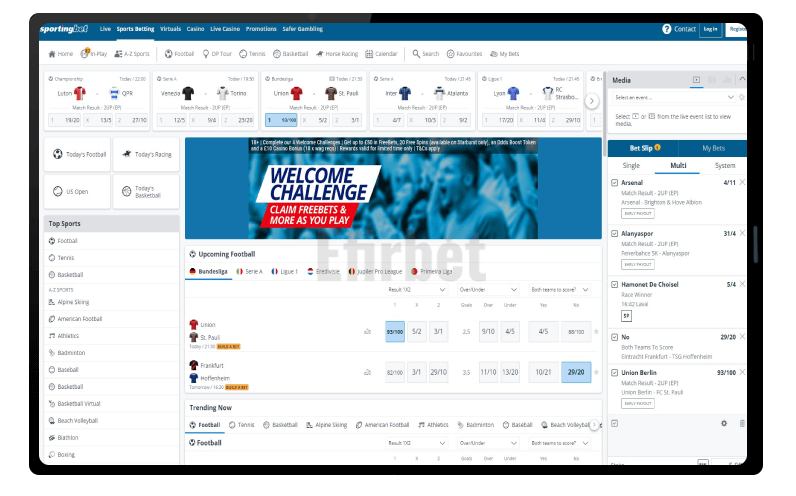 Sportingbet Mobile Site