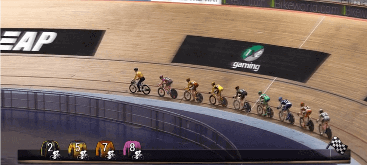 Sportingbet's virtual velodrome