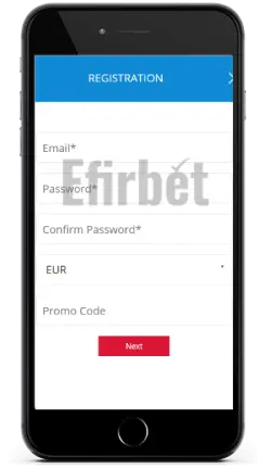 SportingWin Registration on iOS