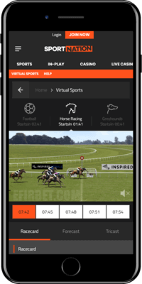 sportnation ios app virtual horse racing