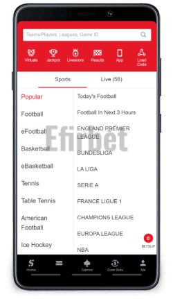 sportybet mobile app betting