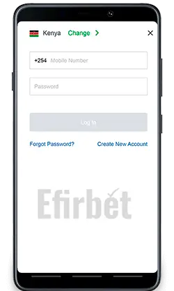 SportyBet mobile login for Android