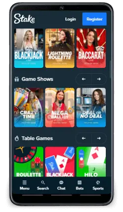 Stake Casino app Android