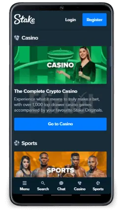 Stake Android app