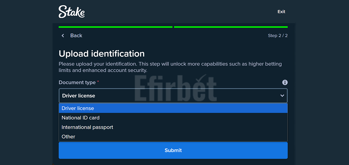 Stake Verification