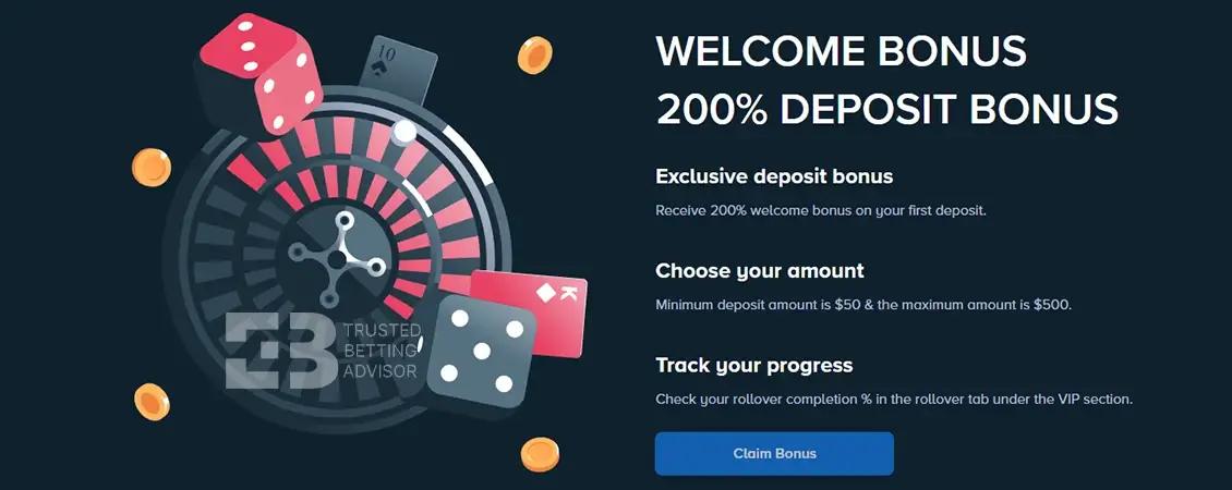 Stake Welcome Bonus
