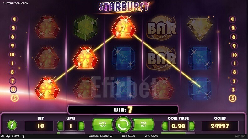 Starburst Online slot game