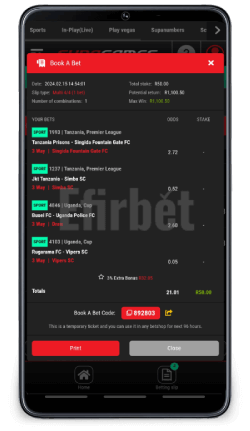 Book a bet Mobile Bookie ID
