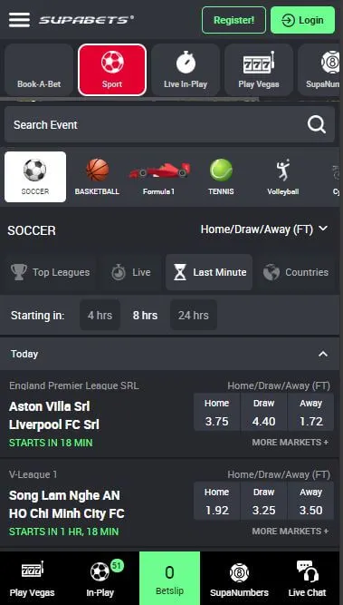 Supabets South Africa MobileSupabets mobile app review South Africa