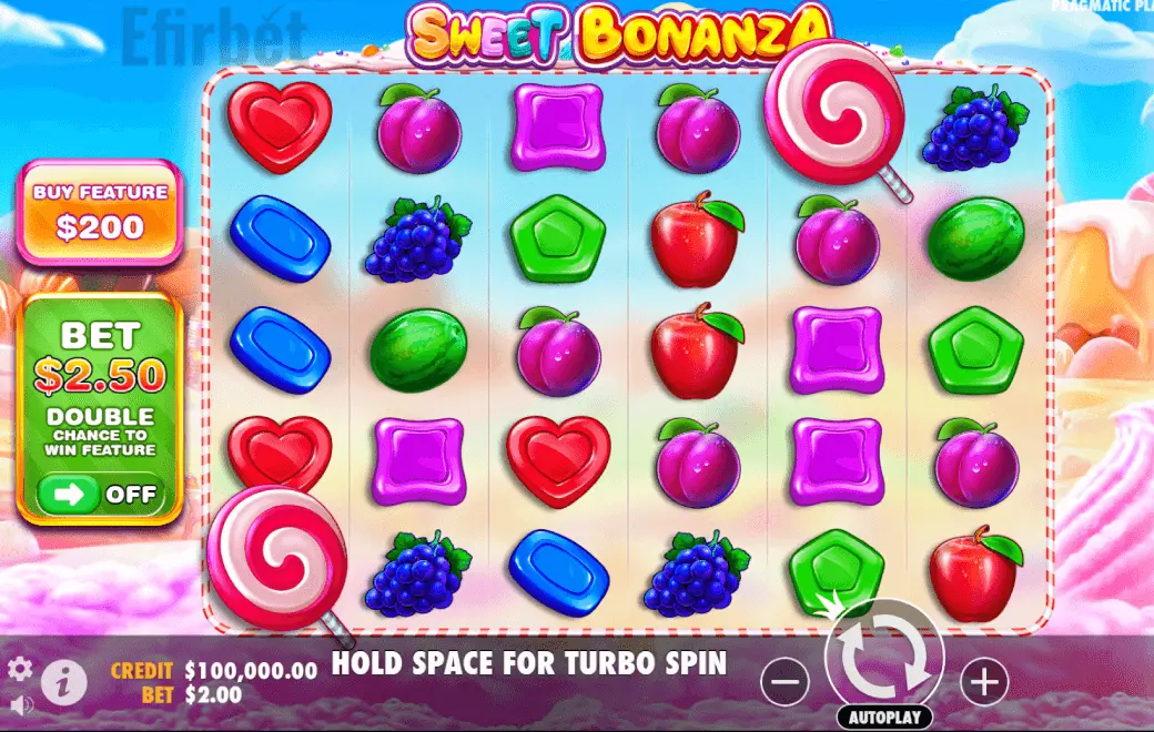 Supabets Instant Play - Sweet Bonanza Demo
